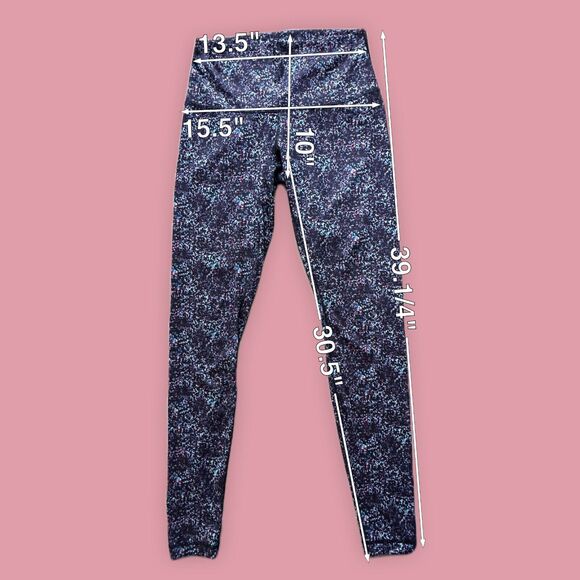 Lululemon multicolor Leggings Women Size 8 - Picture 2 of 8